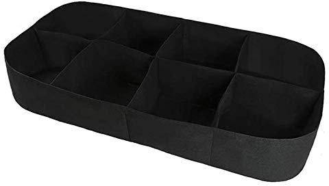 Chnegral Filz-Pflanztasche, Multi-Port-Garten-Blumentopf, Anzuchttasche, 180 x 90 x 30 cm, für Büro, Balkon