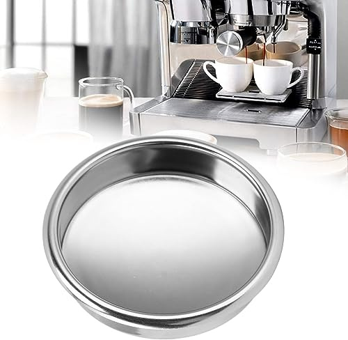 WPKD BLUEIY Filtre Aveugle 58mm,Filtre Aveugle Backflush en Acier Inoxydable,Insert de Rinçage Arrière,pour Machines à Café(60x17x58mm)