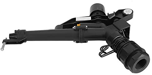 Akozon Aspersor de Brazo Oscilante Giratorio de 360 ​​Grados Ajustable con Rosca Hembra DN25, Aspersor de Riego Agrícola de 1,5 a 1 Pulgada para Riego de Jardines y Mejoras