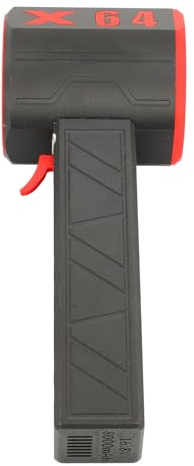 Garosa Plumeau d'air électrique, Ventilateur à 11 Pales, Moteur de 64mm, Nettoyeur de Poussière Portable et Réutilisable pour Le Déneigement, Nettoyage de Clavier, Lavage de Voiture