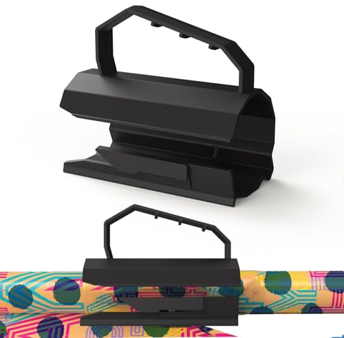 Papierschneider, Geschenkpapierschneider, Geschenkpapierschneider für Rollen, Weihnachten, Geschenkpapier, Cutter, auswechselbar, für Weihnachten, Festival, Geschenkverpackung (B)