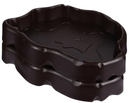 BESPORTBLE 2 Stück Reptiliennapf Gecko Reptilienfutterteller Reptiliennapf Schildkröte Wassernapf Kleiner Käfig Bartagame Futternapf Schlange Wassernapf Haustiernapf Drachenbart