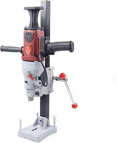 Kernbohrgerät Handgeführt 180 mm an Kernbohrständer, Diamant Kernbohrmaschine 3850 U/min, Kernlochbohrmaschine 2200 W für Nass und Trockenbohrungen, Diamantbohrmaschine 220 V