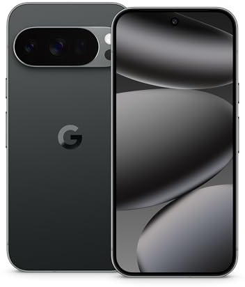 Google Pixel 10 Pro – Smartphone Android débloqué avec Gemini, Triple Appareil Photo arrière, Plus de 24 Heures d'autonomie et écran Super Actua 6,3 Pouces - Noir Volcanique, 128GB