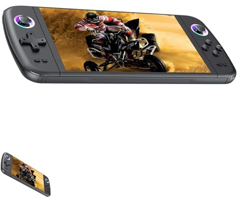 2025 New Upgrade M27 Retro Handheld Game Console with 256GB, 30+ Emulators,Built-in 50000+ Classic Games, Portable Video Gaming Console Linux System 7 Inch IPS Screen, 3000mAh Rechargeable Battery