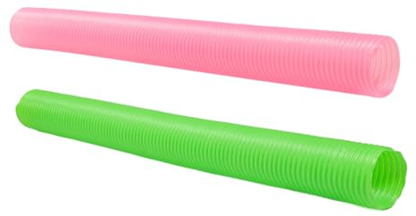 BESPORTBLE 2pièces Tunnel Pliable Plastique pour Hamsters Tubes de Jeu pour Furets et Petits Animaux Jouet Activité Compact et Léger