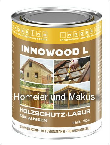 Holzschutzlasur Innowood L Holzlasur von Owatrol 5 ltr. Farblos