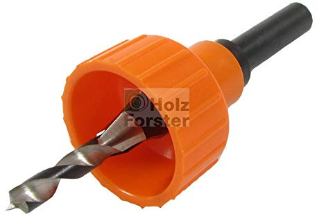 EUROTEC Drillstop Hartholzversenker mit Tiefenstopp, 7mm