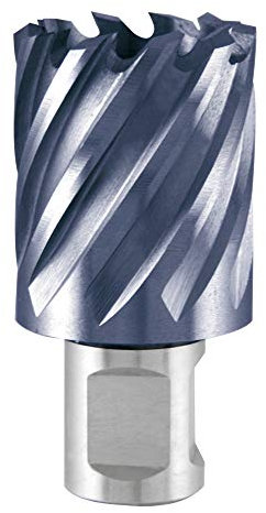 Ruko R108256F Kernbohrer HSS mit 3/4 Zoll Weldon-Schaft CBN Erde TiAlN, Durchmesser 56 mm, Länge 63 mm, R108256F