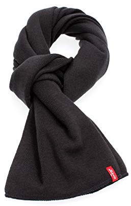 LEVIS FOOTWEAR AND ACCESSORIES, Limit Scarf, Sciarpa, Blu (Navy Blue), Taglia unica