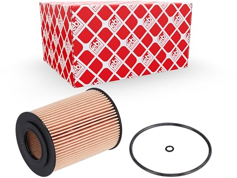 febi bilstein 37478 Ölfilter mit Dichtringen, 1 Stück | Kompatibel mit: CHRYSLER 300C, 300C Touring, JEEP COMMANDER, GRAND CHEROKEE III, MERCEDES-BENZ C-CLASS, C-CLASS