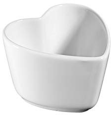STAUB Keramik 6er Set XS Mini Förmchen Ramekin Dessertschale Reinweiß 8 cm