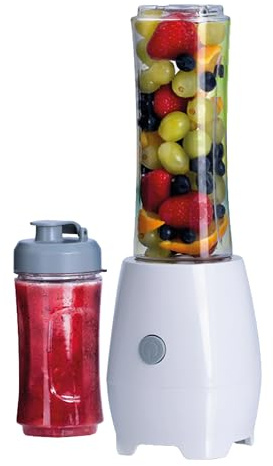 STATUS Vancouver On-The-Go Blender, 300W Personal Smoothie Maker with Travel Bottle, One-Touch Pulse Control, White (VANCOUVER1PKB4)