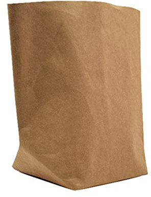 Jalach Dekorativer Papierkorb Übertopf Korb Aufbewahrungskorb aus waschbarem Papier Kraftpapier Deko-Box für Küche, Garten, Pflanzen, Arbeitszimmer, Büro (25 * 25 * 40cm, Hellbraun)