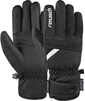 Reusch Baldo R-TEX XT Winddichte, wasserdichte, atmungsaktive und warme Unisex Winterhandschuhe Fingerhandschuhe Schneehandschuhe Skihandschuhe Herren Damen