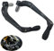Heart Horse 7/8(22 mm) Palancas de protección de embrague de freno, CNC manillar de motocicleta de Palanca de embrague de freno Protector de mano para Moto Scooter ATV Quad