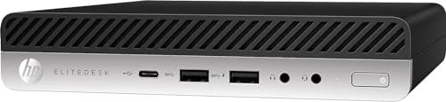 HP EliteDesk 600 G4 Mini PC Desktop | Intel Core i5 | 16 Go RAM DDR4 | SSD 256 Go | Wi-FI | Windows 11 Pro + Office 2021 (Reconditionné)