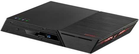 Asustor FLASHSTOR 6 Gen2 FS6806X, 6 Bay All M.2 SSD NAS, AMD Ryzen Quad-Core 2.3GHz, 8GB RAM DDR5, 10GbE Port, USB4 Type-C, Network Attached Storage for Video & Content Creators (Diskless)
