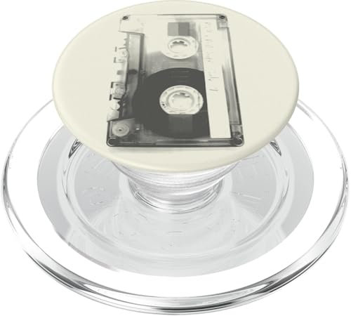 Vintage Retro Faded Audio Cassette PopSockets PopGrip für MagSafe