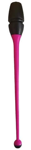 Junior Gymnastics Sticks,Rubber Professional Training Equipment,Girls Rhythmical Gymnastics Equipment - for Competition Performance Recreation Classroom Dancer Beginners