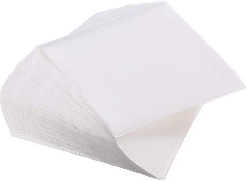 Belmalia ► 500 Blatt ◄ Eckiges Burgerpapier Backpapier Patty Paper für Hamburger, Frikadellen, Patties, Presse, Grill, Antihaftbeschichtet, 14 x 14 cm