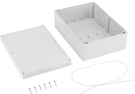 263*185*95mm Wasserbeständiges weißes Kunststoff-Gehäuse Projektgehäuse Verbindungsdose