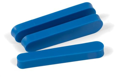 Karl Dahm Silikon-Abzieher, 3 Stück I Für die Fugenbreiten 13/16 mm, 21/18 mm & 20/24 mm I Hochwertige Abzieher aus Spezialgummi – 10583