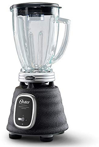 Oster® Licuadora clásica negra vaso de vidrio BLSTBPST013
