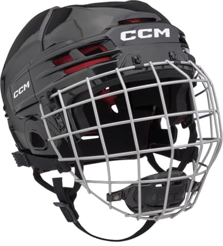 CCM Tacks 70 Helmcombo Junior schwarz schwarz