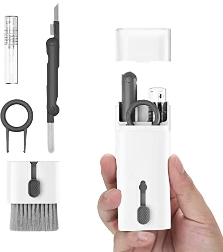 LA BARFUMERIE Electronics Cleaner Kit. Tangentbordsborste, Airpod rengöringsverktyg, telefonskärmrengörare. För datorer, MacBooks, bärbara datorer, Airpods Pro, hörlurar