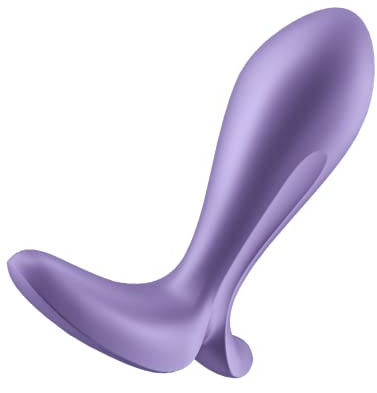Satisfyer Intensity Plug Anal-Plug | Analdildo | Starke Intensität | lila | Appgesteuerter Anal-Vibrator | Klein und Wasserdichtes (IPX7) Sex-Spielzeug | Sex Spielzeug für Frauen | Erotik | Sex Toys