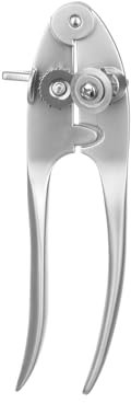KASANOVA Apriscatole in zinco Silver grigio Utensili e accessori