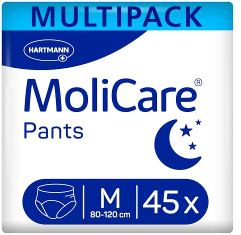 MoliCare Pants Night Einweghose für Männer & Frauen | Gr. M | 3 x 15 St.