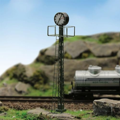 2 Stück Modelleisenbahn-Lichter, Gittermast-Licht-Design, geeignet für N-Layout, LED-Lichtquelle