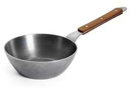 Ull Carbon Steel högkantspanna – induktiv – Ø 20 cm, 5 cm hög