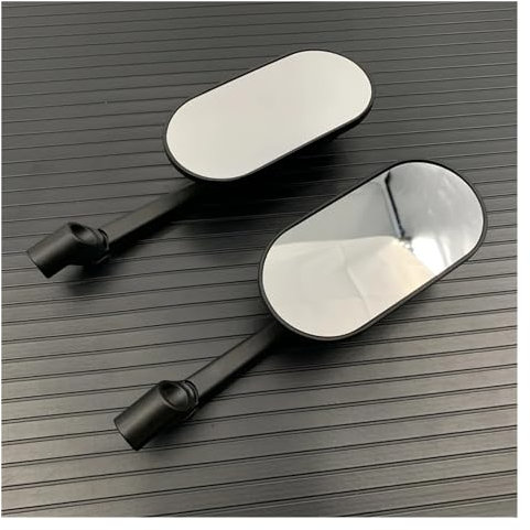 Motorrad Lenkerendenspiegel Für Triumph Für Bonneville Für SE Für T100 Für T120 Für Sprint Echte Carbon Faser Motorrad Moto Rückspiegel Motorrad Rückspiegel