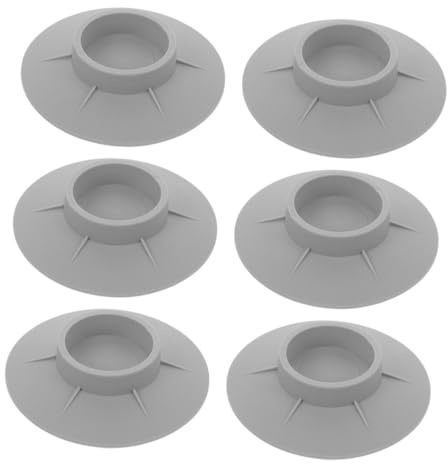 Gadpiparty 6pcs Washing Machine Foot Pads Noise Reduction Mat for Washer Vibration Absorption and Slip for Floor Protection