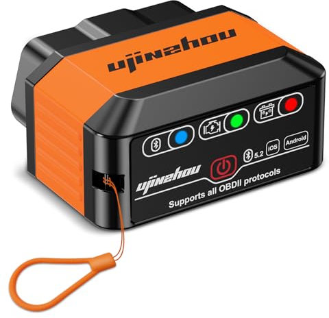 Obd2 Code Reader Obd Scanner: Wireless Bluetooth 5.2 Car Diagnostic Scanner Tool - Engine Fault Code Reader for iOS Android Windows - Car Code Reader Diagnostic Machine Tester with Full OBDII Systems