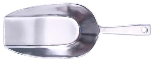 IMIKEYA Aluminium Grain Scoop Kleine EIS Mehlschaufel Mit Ergonomischem Griff Robust Leicht Anti-Fall Design Kompakt Für Haushalt Zum Abmessen Von Getreide Bohnen Zucker Und Eiswürfeln