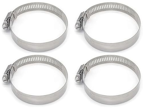 4 PCS Hose Clips,Hose Clamp,Hose Clip,91-114Mm Jubilee Clips,Jubilee Clips Iarge,Stainless Steel Tightening Pipe Clips,Hose Clamps Stainless Steel,Stainless Steel Hose Clam