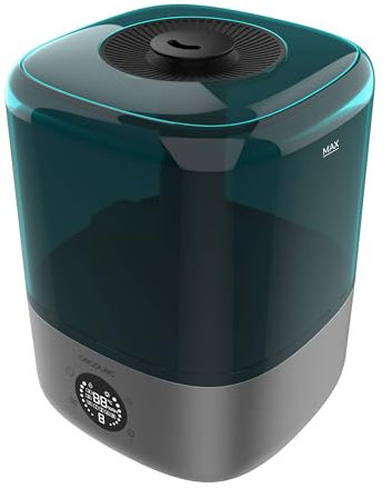 Cecotec Humidificador de Agua con Mando Breezecare 2900 Smart. 25W, Humidificación Máxima 300ml/h, Depósito de 4,5L, Pantalla Táctil, Temporizador hasta 8h, Control de Humedad 45% a 90%