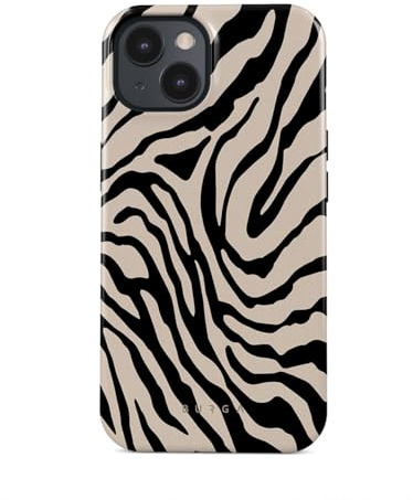 BURGA Handyhülle für iPhone 15 – Unisex Hybrid-Schutzhülle mit stoßdämpfendem TPU & kratzfester Außenschale, erhöhter Displayrand, MagSafe-kompatibel, kabelloses Laden, stylisches Design