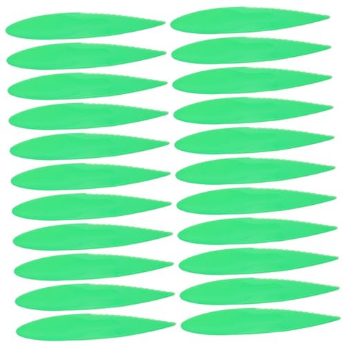 Alipis 50pezzi Cucchiaio per Scavare Kiwi Pelapatate per Frutta Utensile da Cucina in Plastica Sbucciatore per Kiwi Coltello per Pelare Frutta Strumento per Tagliare Pelapatate per Utensi