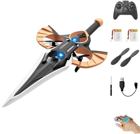 Ferngesteuertes Segelflugzeug mit Autopilot, Gyro-Stabilisator, 3 Geschwindigkeiten, leicht, einfach zu fliegen, ferngesteuertes Flugzeug für Kinder, Teenager, Erwachsene (Dual Control)