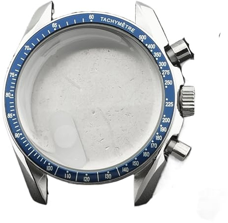 YELEMEABHB Herrklocka med boett på 39,7 mm diameter, lämplig for VK-63-urverk, vattentät, lämplig for 20 mm armband, klocktillbehör Klockfodral(B)