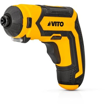 Multiherramienta Sin Cable Vito 4.0V | Herramienta 2 en 1 para Cortar y Atornillar con Accesorios Intercambiables