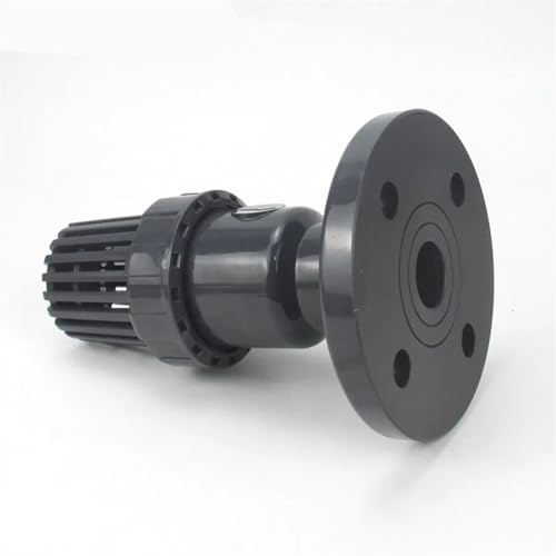 SZBTQMUW Valvola di ritegno a Flangia in PVC unidirezionale Senza Ritorno for Giardino Irrigazione Domestica Filtro for Pompa dell'Acqua aspirazione emisferica Giunti(32mm(DN25))