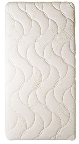 Easy Dort - Matelas couffin bébé 40 x 90 cm - Berceau, nacelle ou lit bébé - Housse en Bambou | Été & Hiver | Double Face | Très Confortable | Fabrication Française | Oeko tex® | Blanc