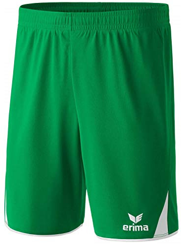 Erima unisex - barn CLASSIC 5-C Short (615522), smaragd/vit, 140