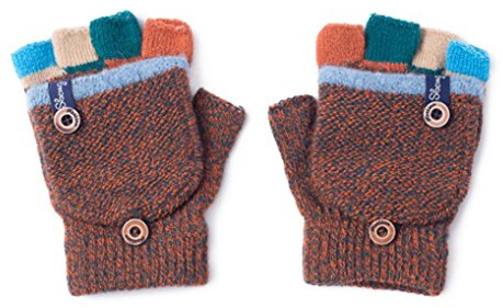 Herbst und Winter Baby Warme Handschuhe Kind Gestrickte Fäustlinge,3-6 Jahre alt
